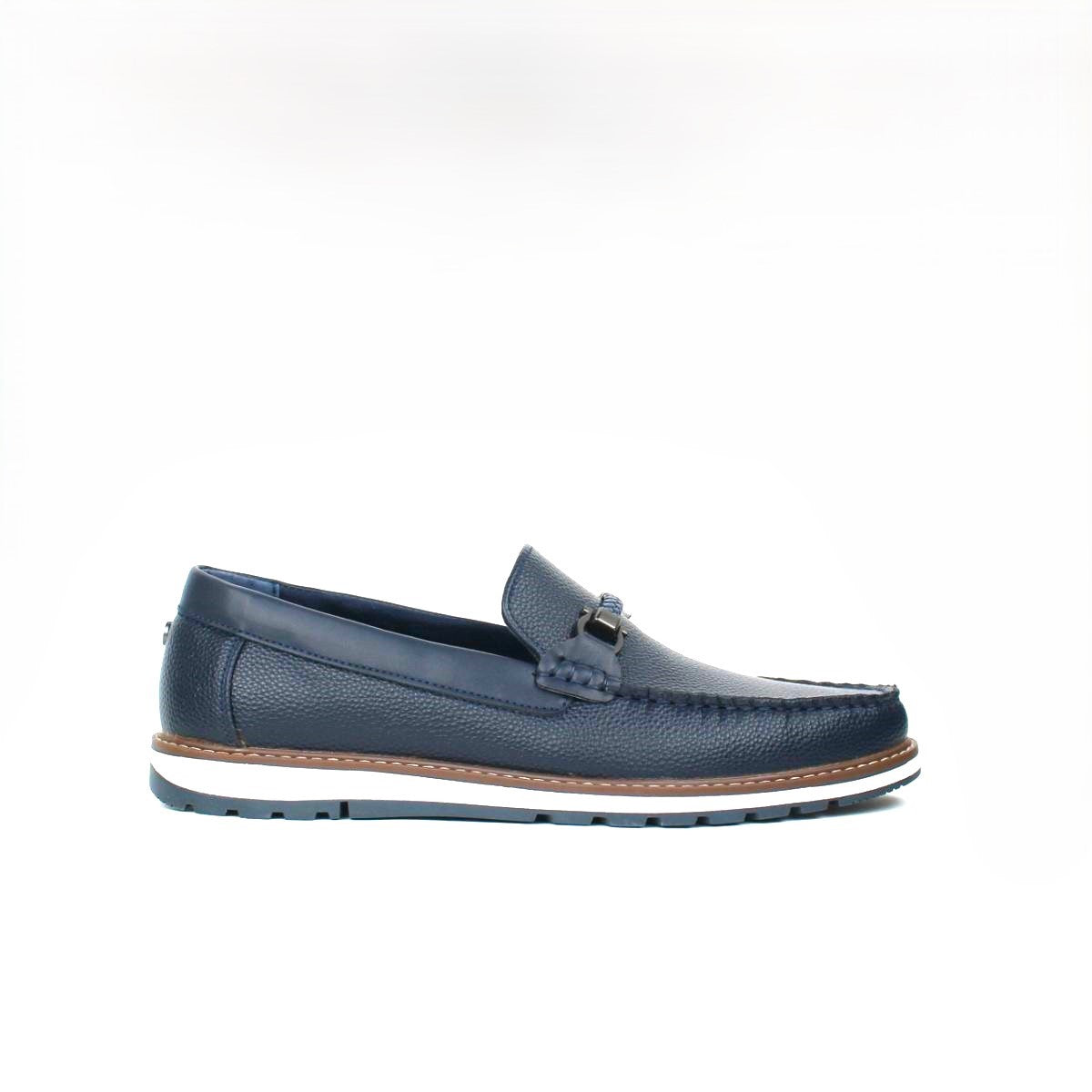 HALLAN MENS LOAFER CASUAL-NAVY