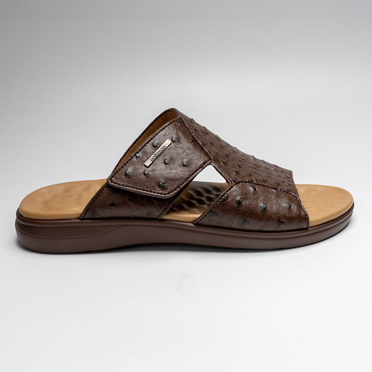AMARI MENS ARABIC SANDALS-BROWN