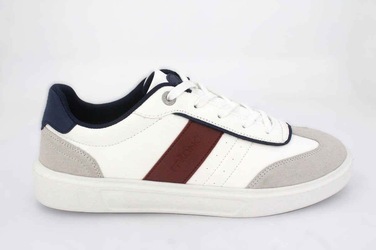 HAKURA MENS LACEUP SPORTS-WHITE