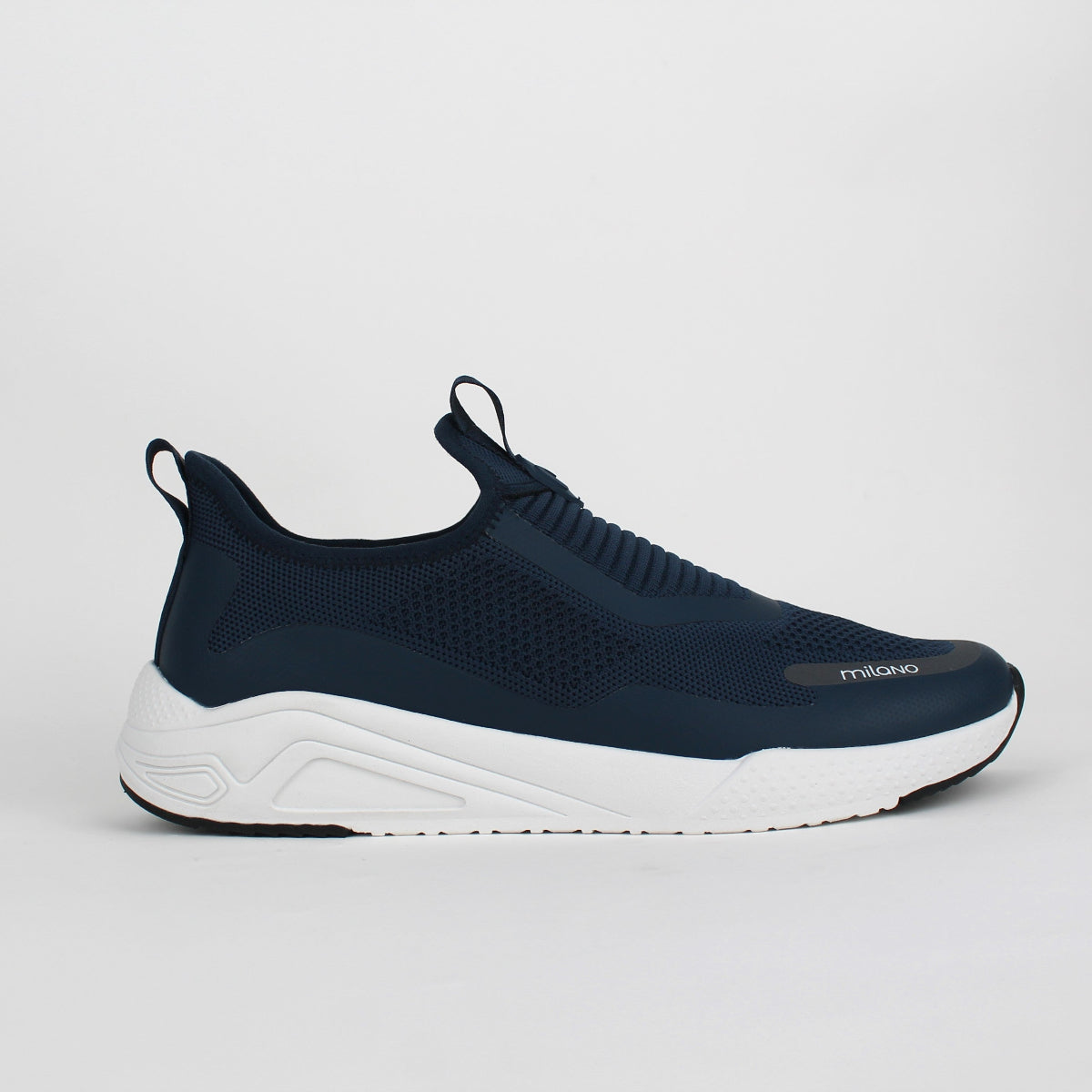 ROB MENS SLIPON KNIT SPORTS-NAVY