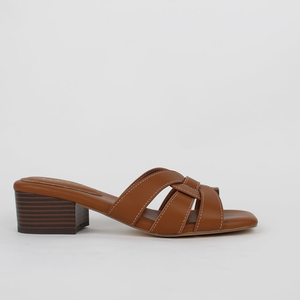 SHARINA-BLOCK HEEL-TAN