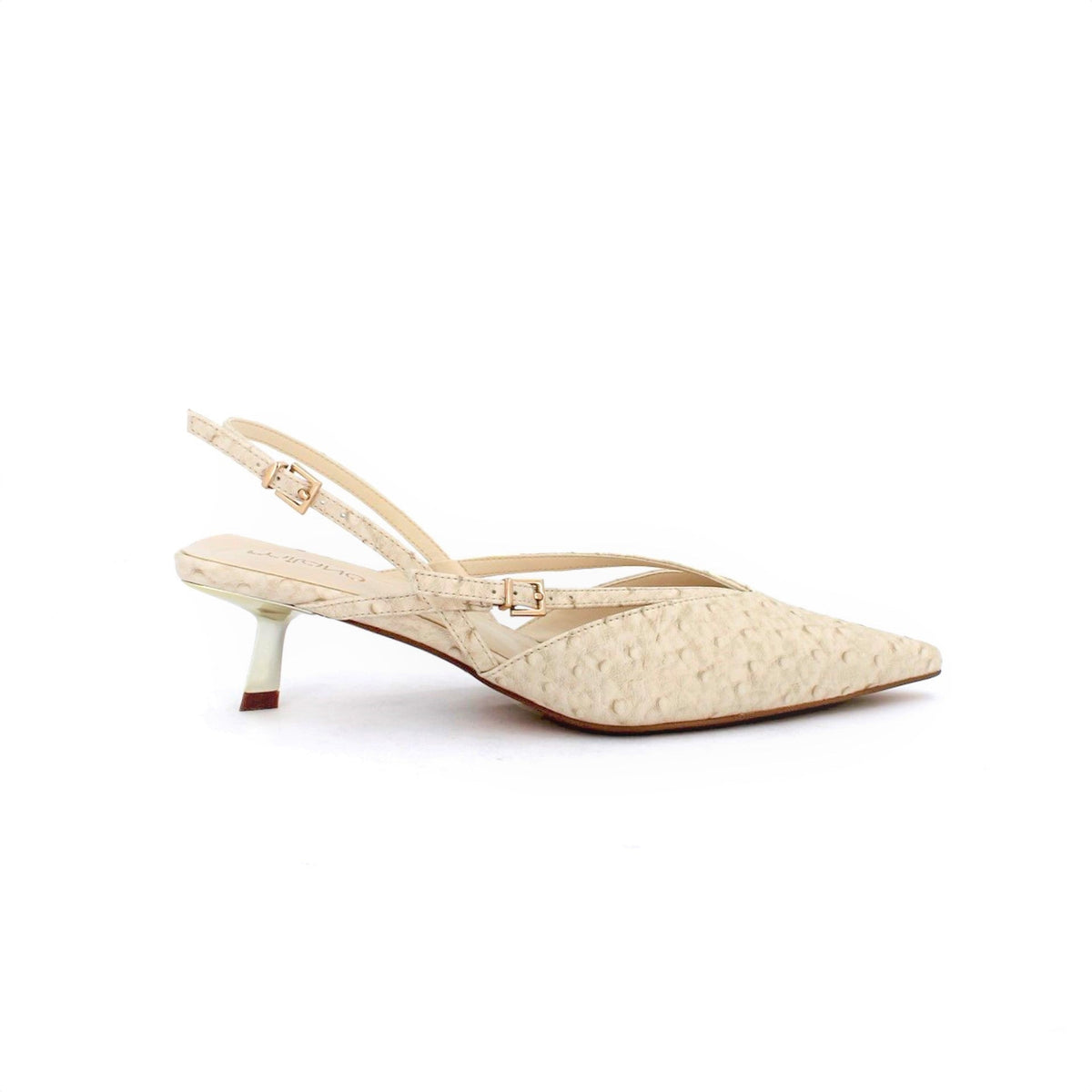 SUYI SLINGBACK -IVORY