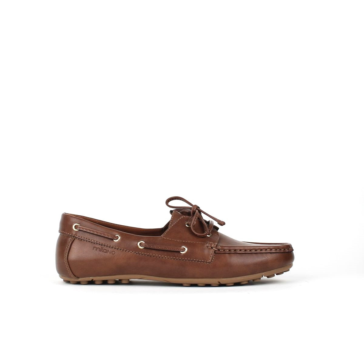 BENNET-BOAT SHOES-BROWN