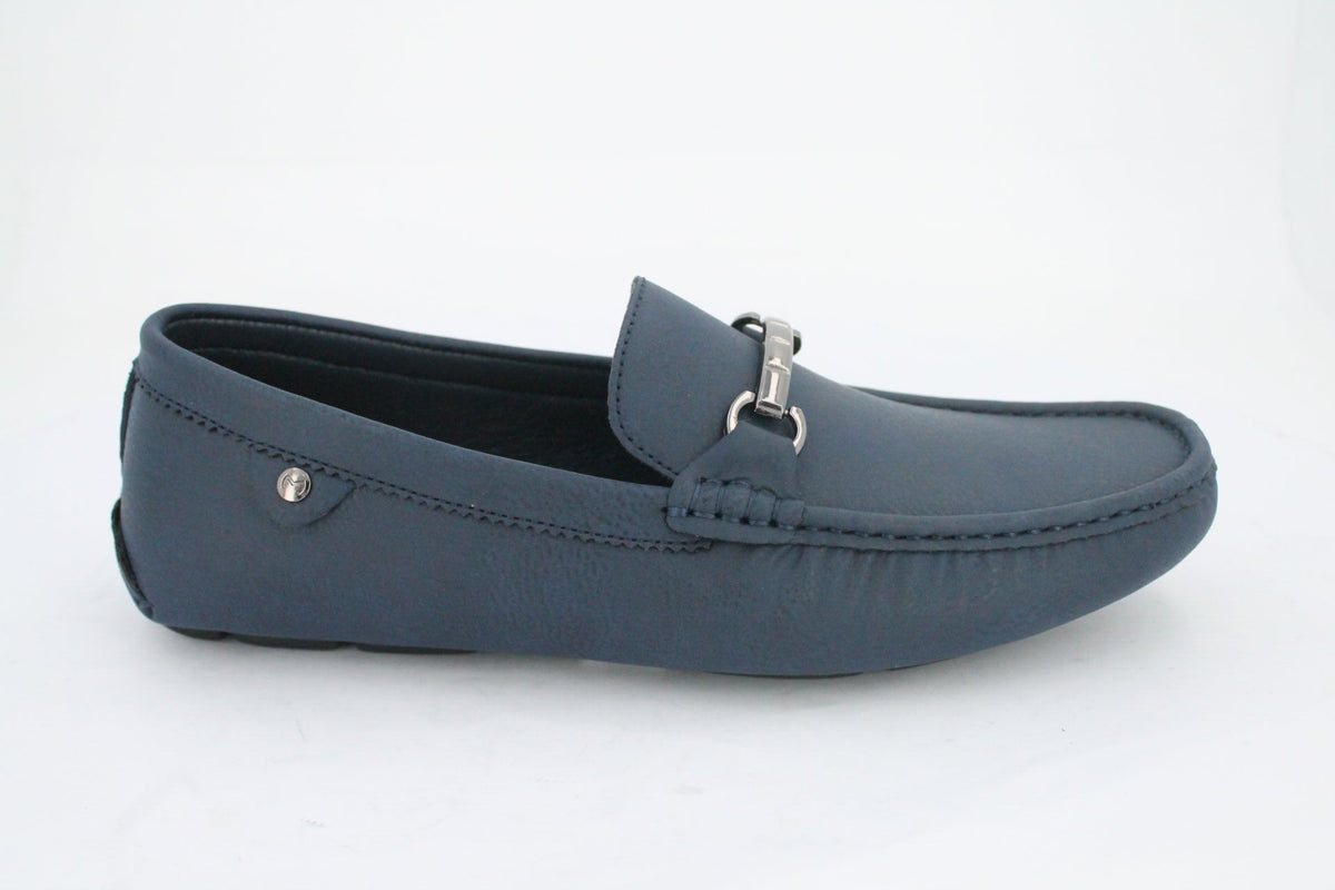 DECIO MENS MOCCASIN-NAVY