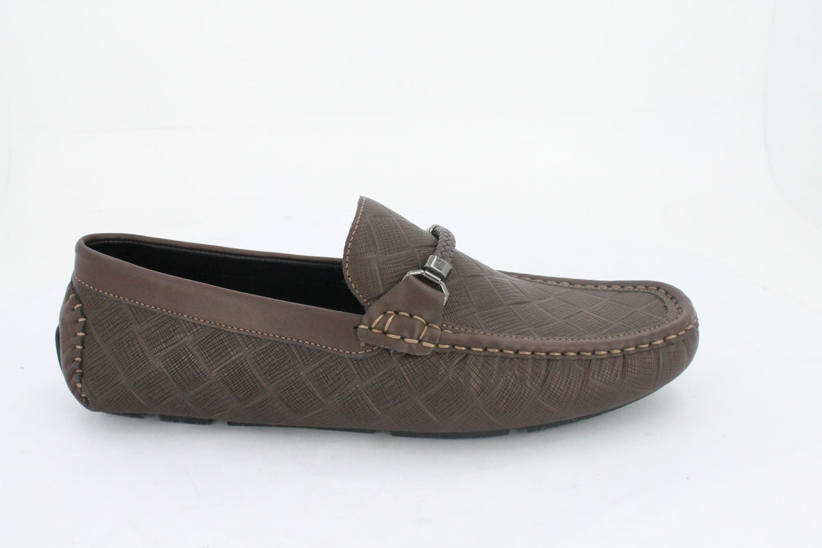 SOARES MENS MOCCASIN-BROWN