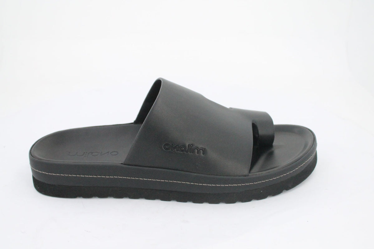 EDWIN MENS SANDALS-BLACK