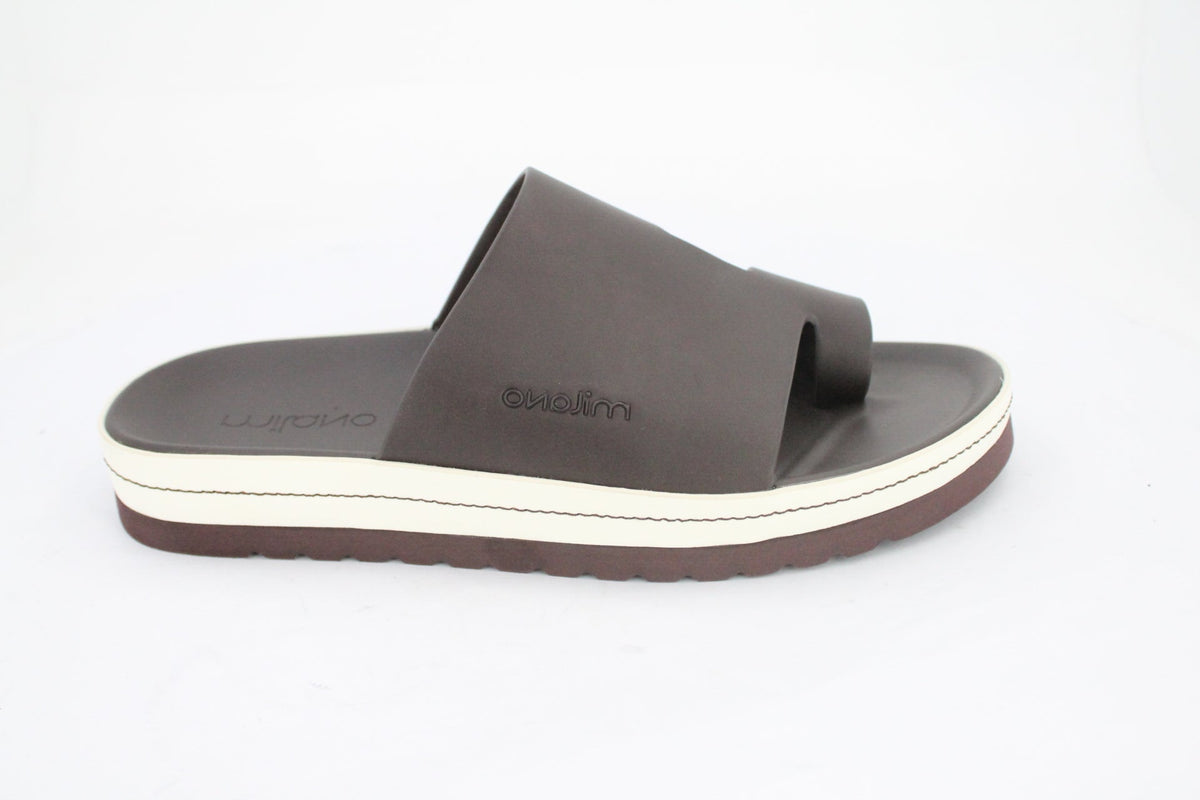 EDWIN MENS SANDALS-BROWN