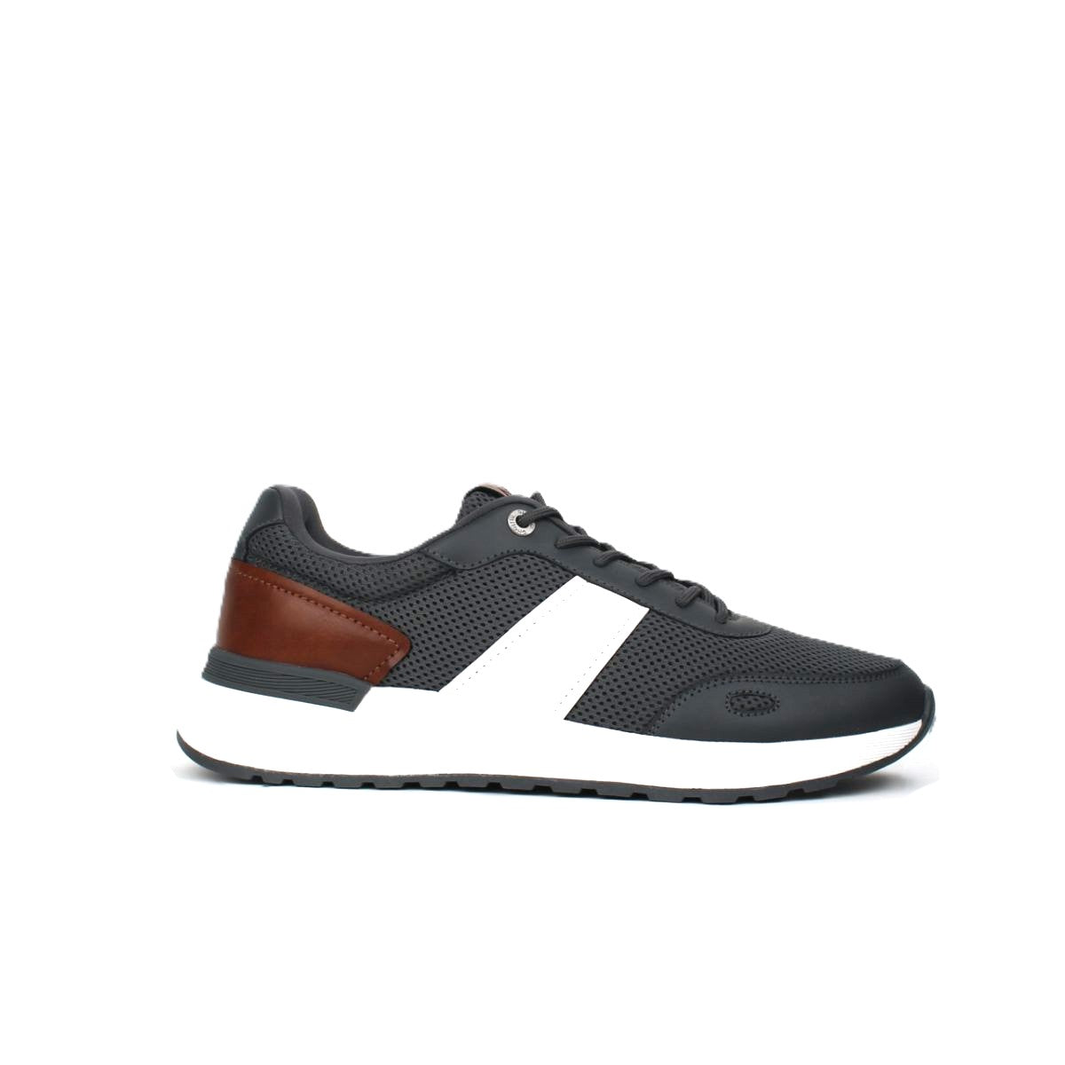 BAYLOR MENS LACEUP SNEAKERS-GREY