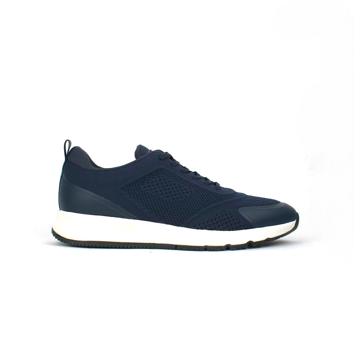 SANDERSONS MENS LACEUP SNEAKERS-NAVY