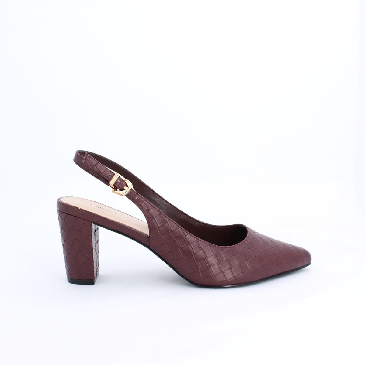 BROSSA SLINGBACK HEEL- BURGUNDY