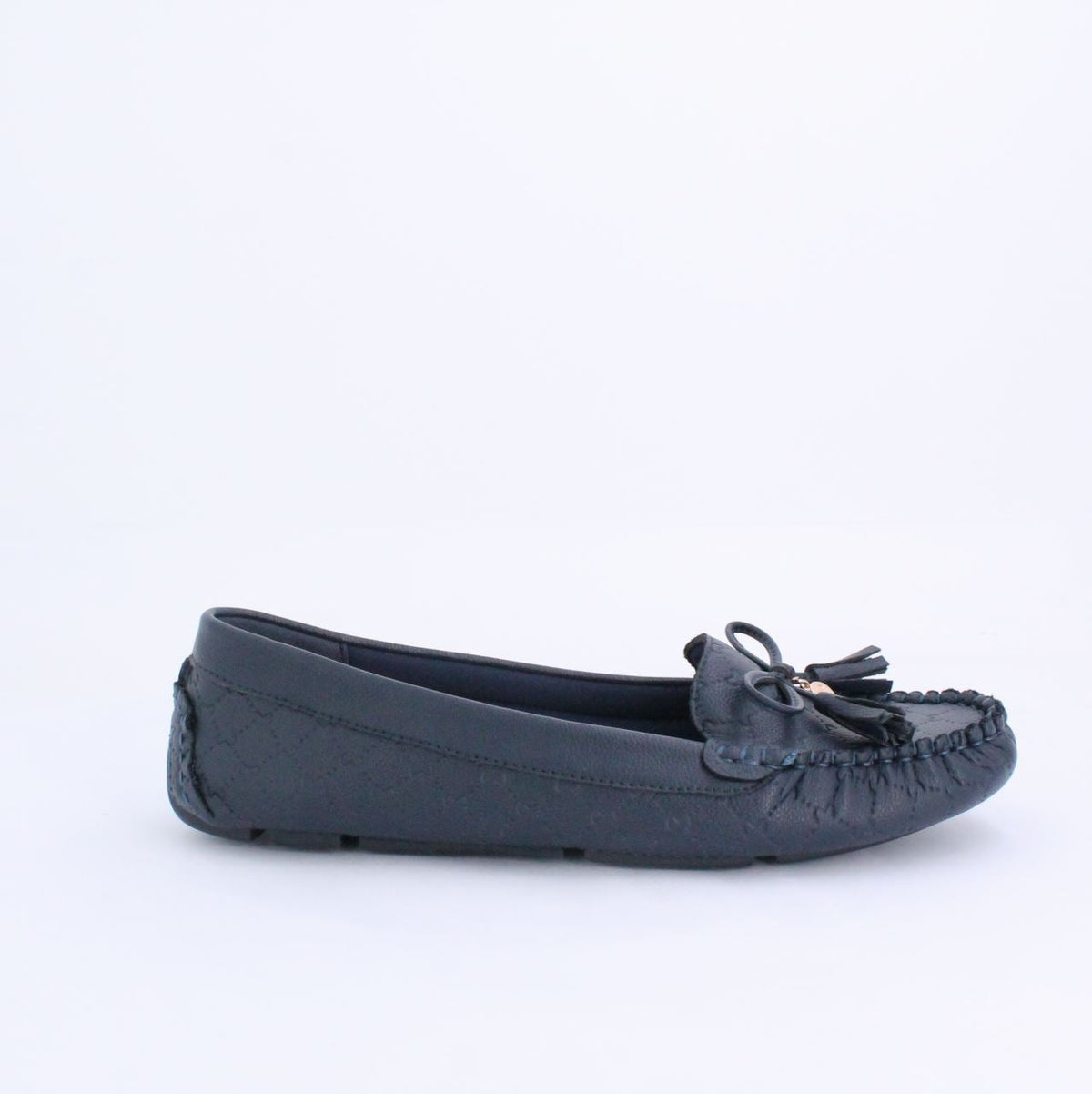 WILLA MOCCASINS FLAT - NAVY