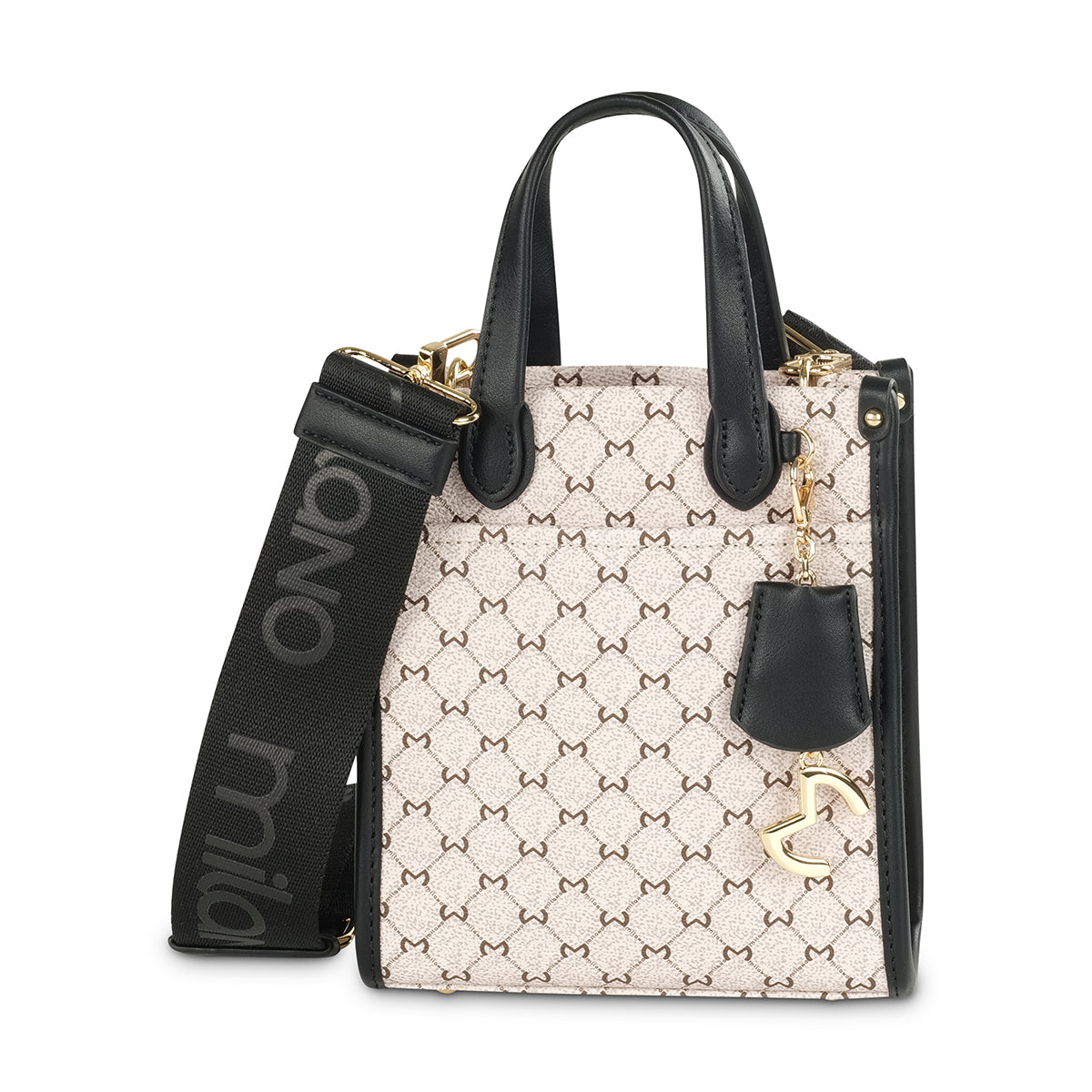 MEERA MINI HOBO- Black