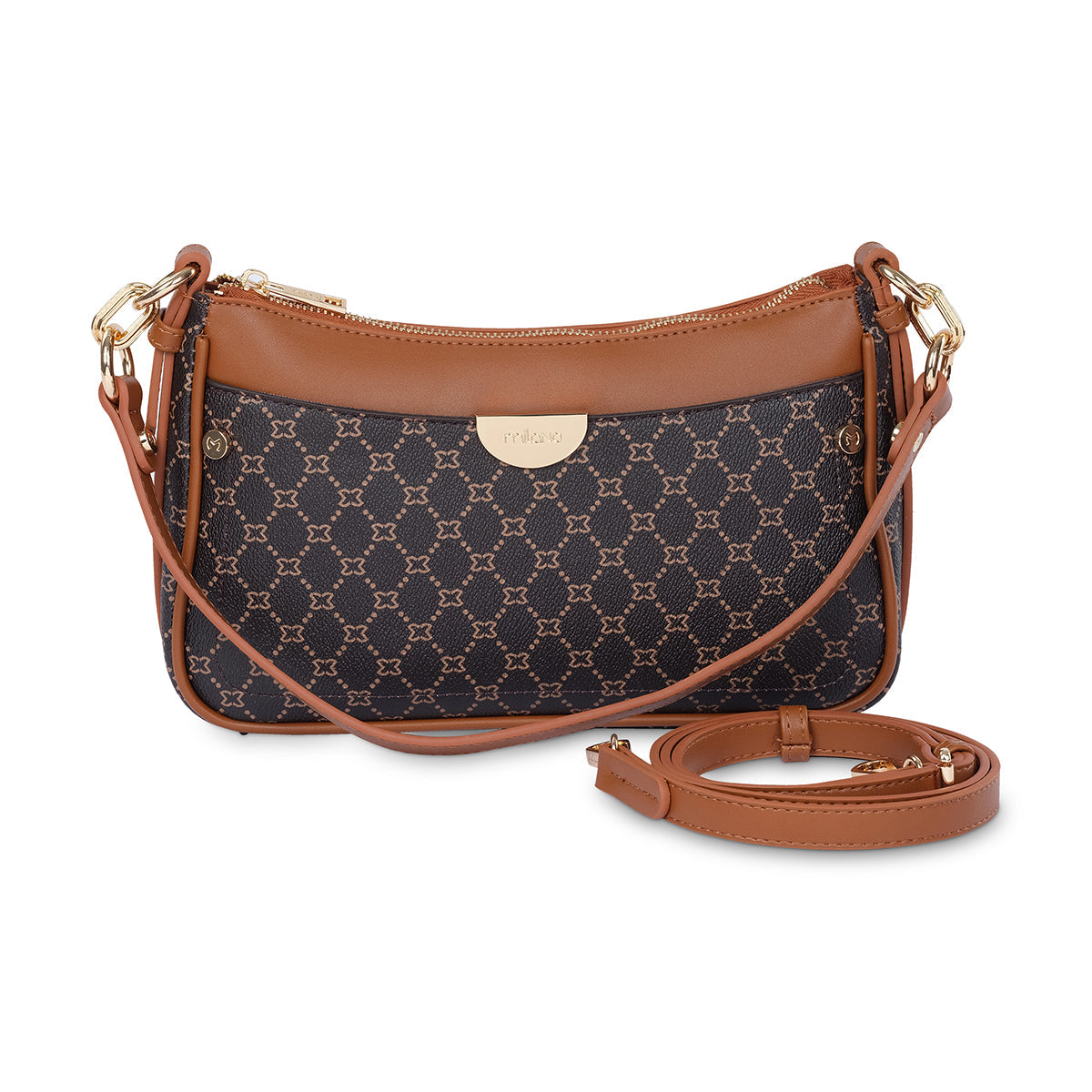 AIRI SHOULDER- Brown