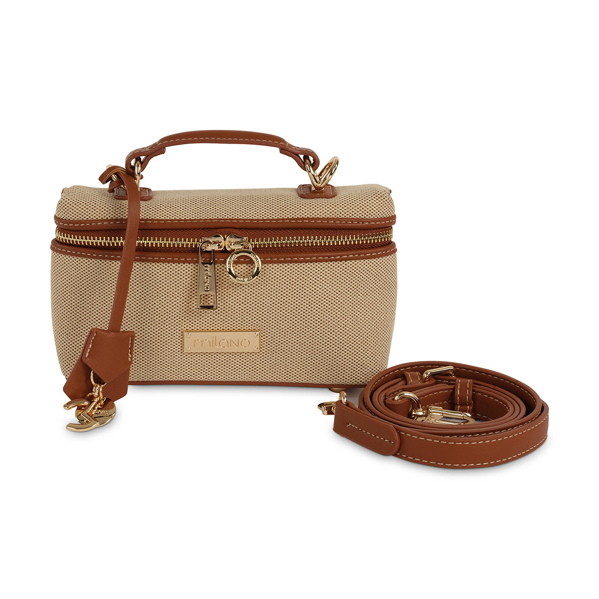 FARIHA CROSSBODY- Beige