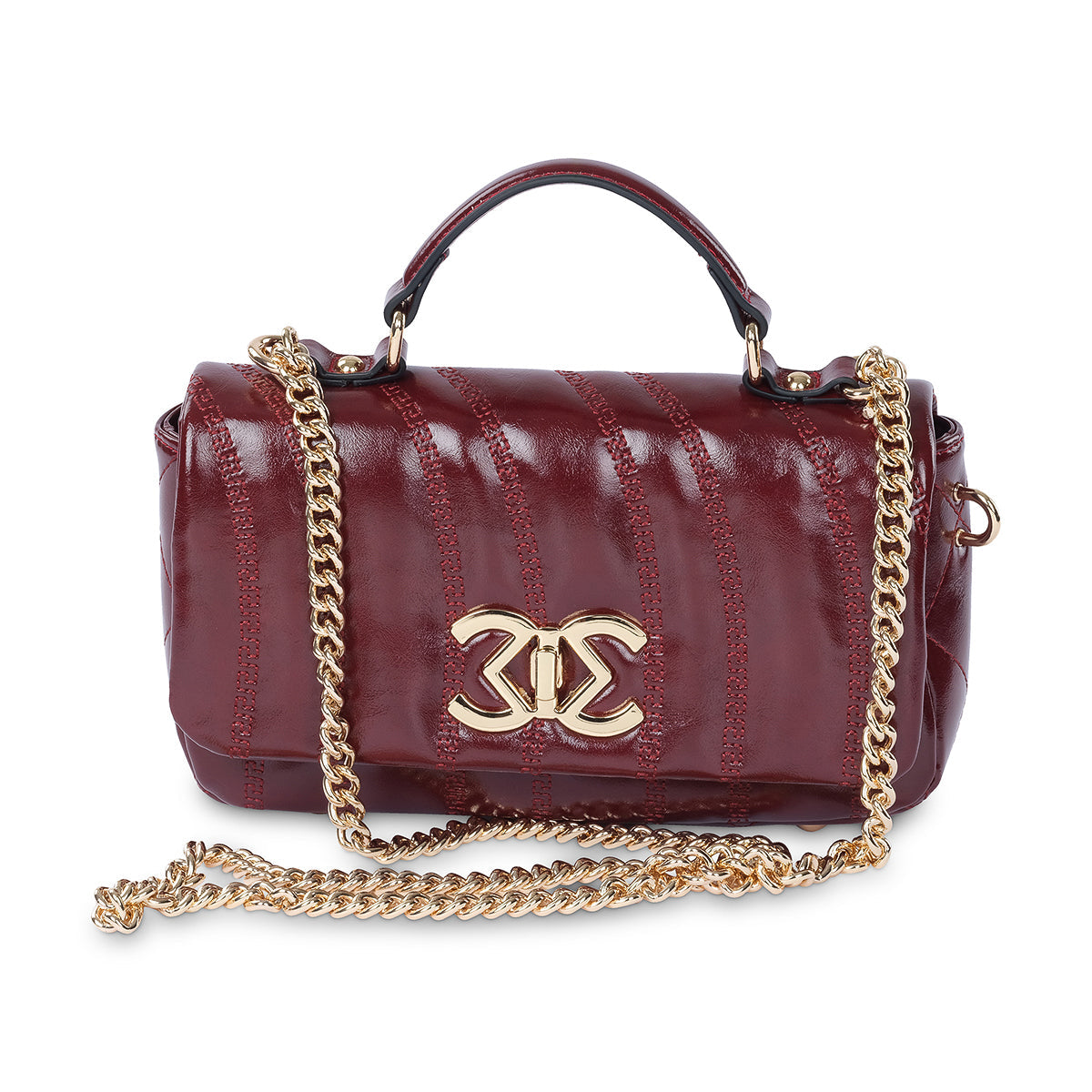 TAYLOR CROSSBODY- Burgundy