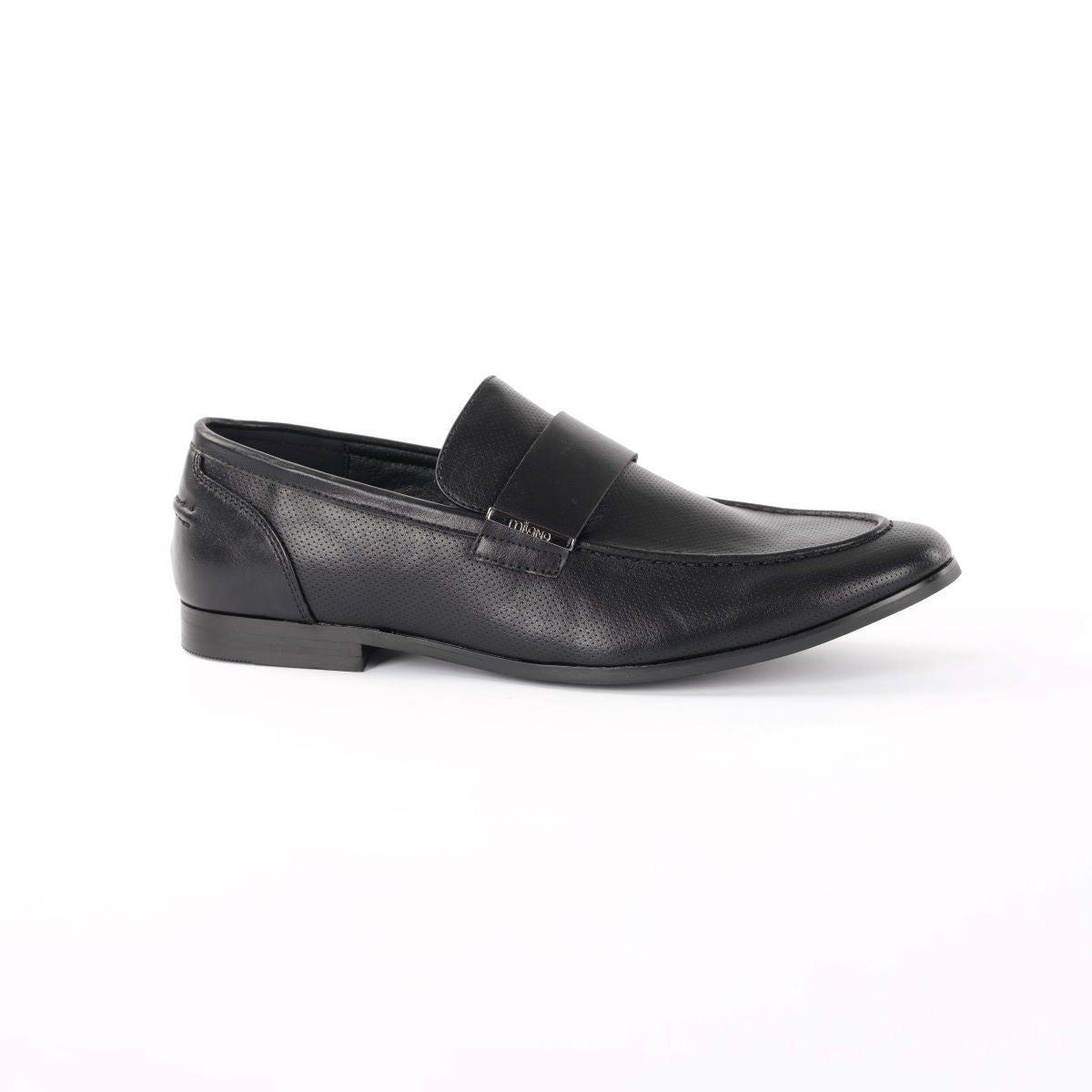 RICKY MENS FORMAL SLIPON SHOES-BLACK