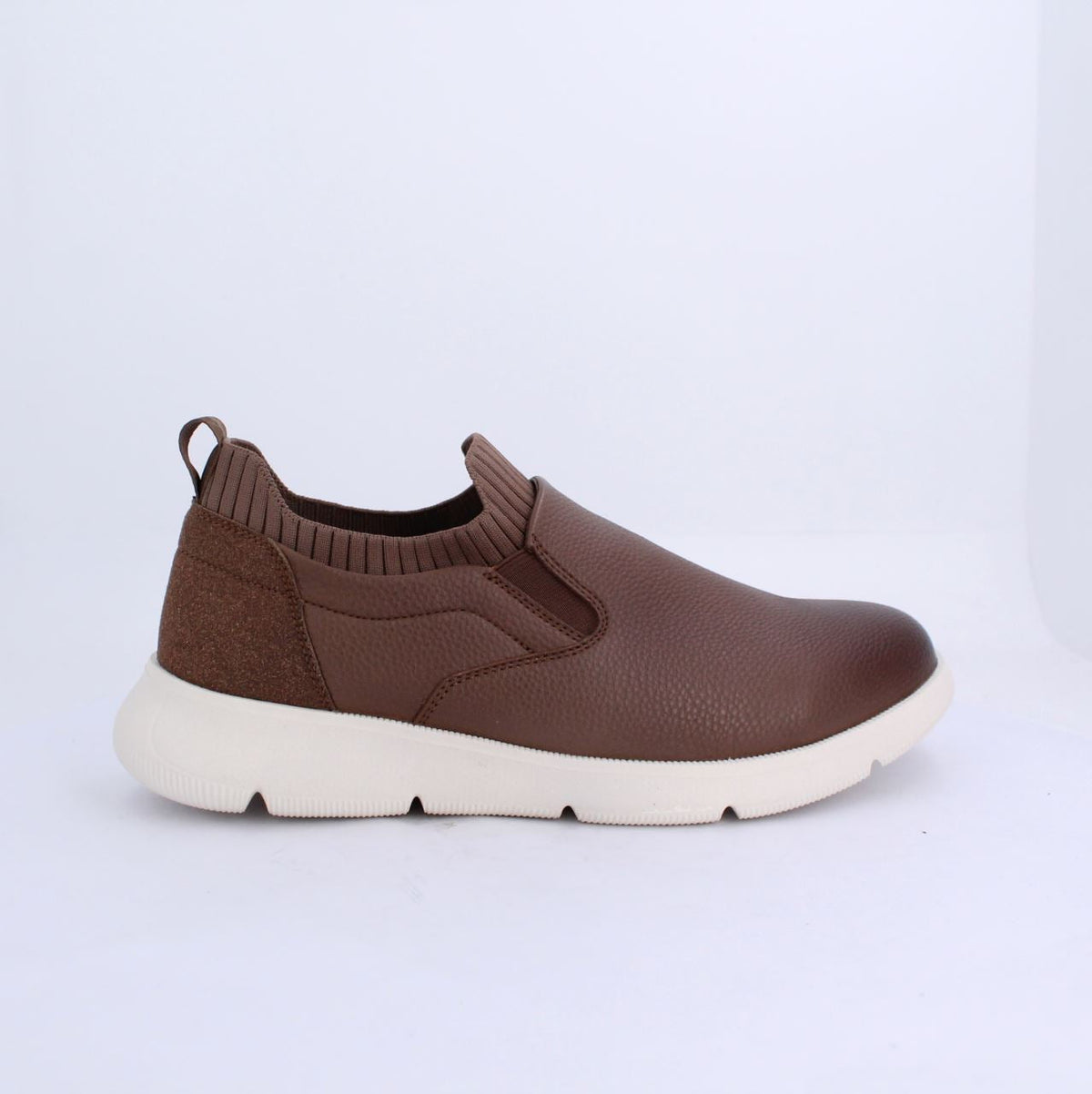 CLAPHAM MENS SLIPON-TAN