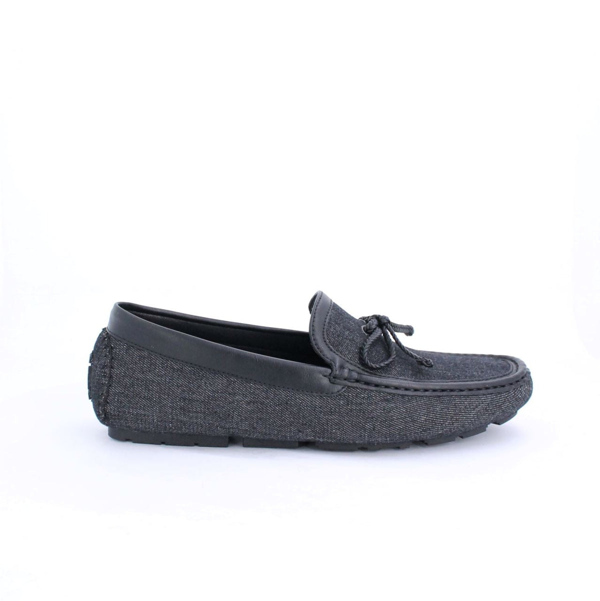 ERNIE MENS LOAFERS-BLACK