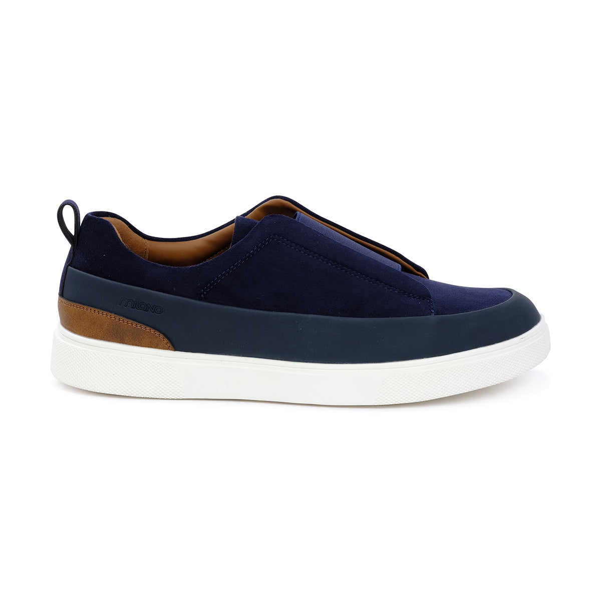 SEGARRA MENS SLIPON SNEAKER-NAVY