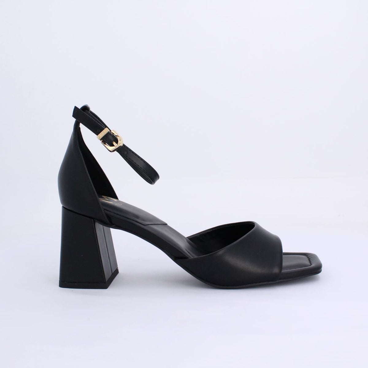 ANDREA HEEL SANDAL - BLACK