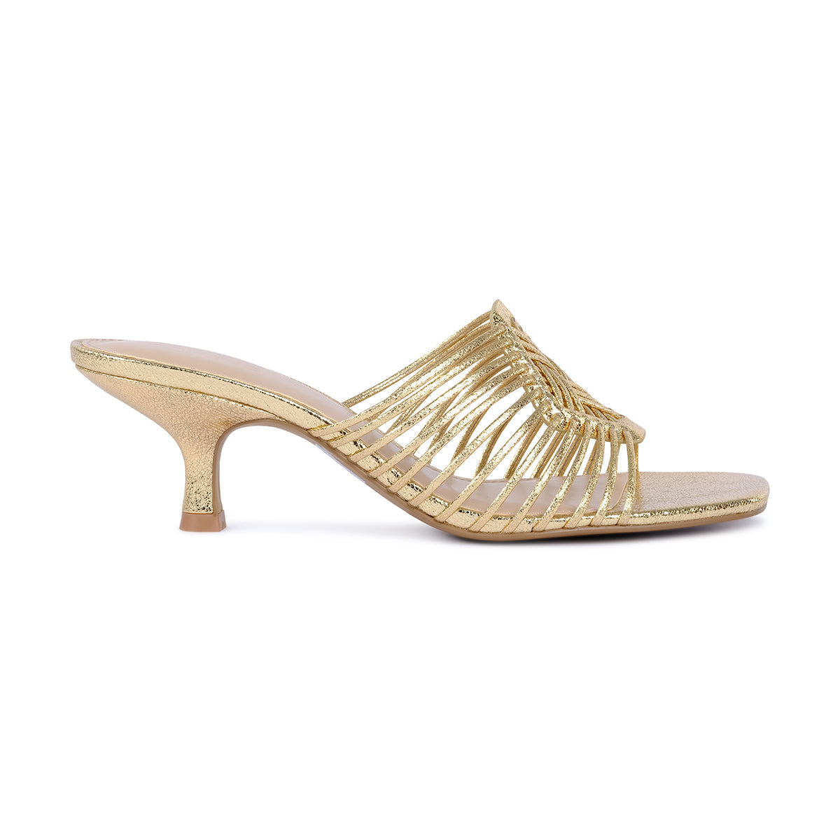 RITTA HEEL-Slides-GOLD