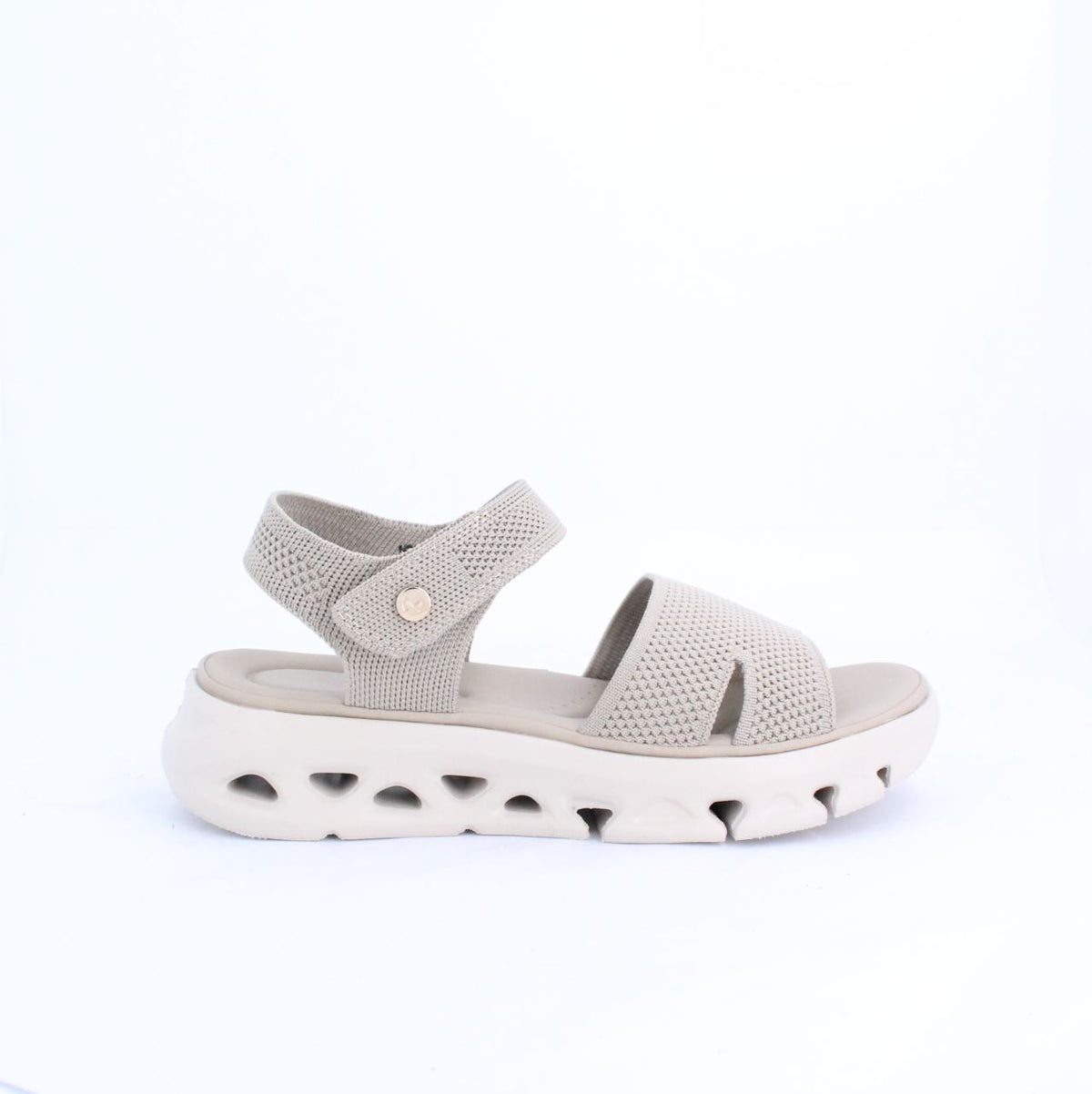 AWRA SPORTY SANDAL - BEIGE