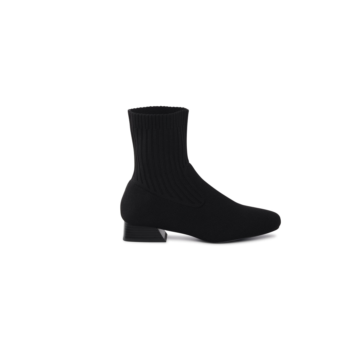 CLARISA SOCK BOOT - BLACK