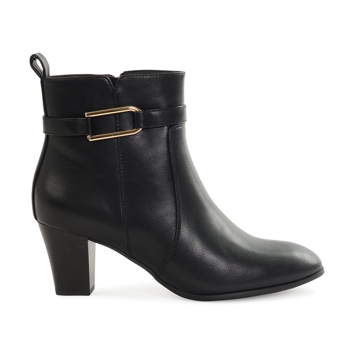 NOVO LADIES ANKLE BOOTS - BLACK