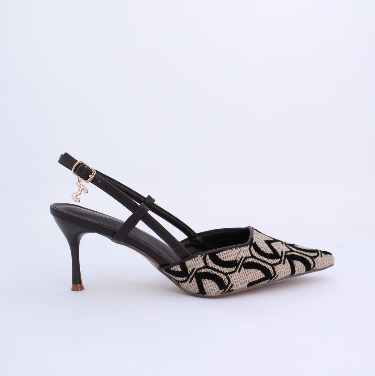 VARYA SLINGBACK HEEL - BROWN