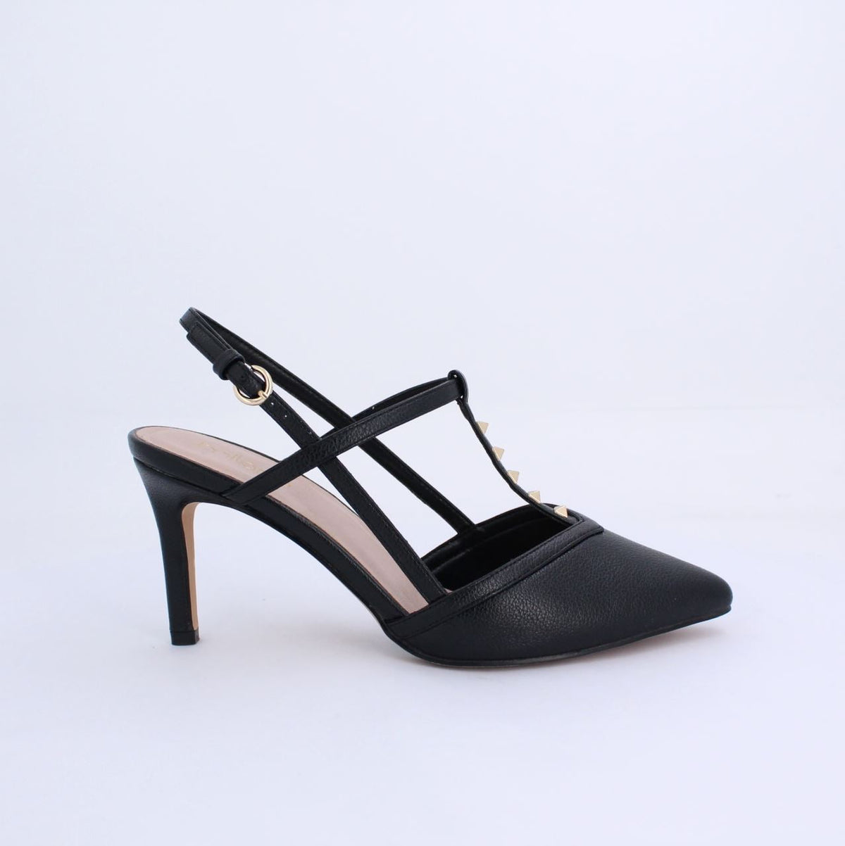 VALERYA SLINGBACK HEEL - BLACK