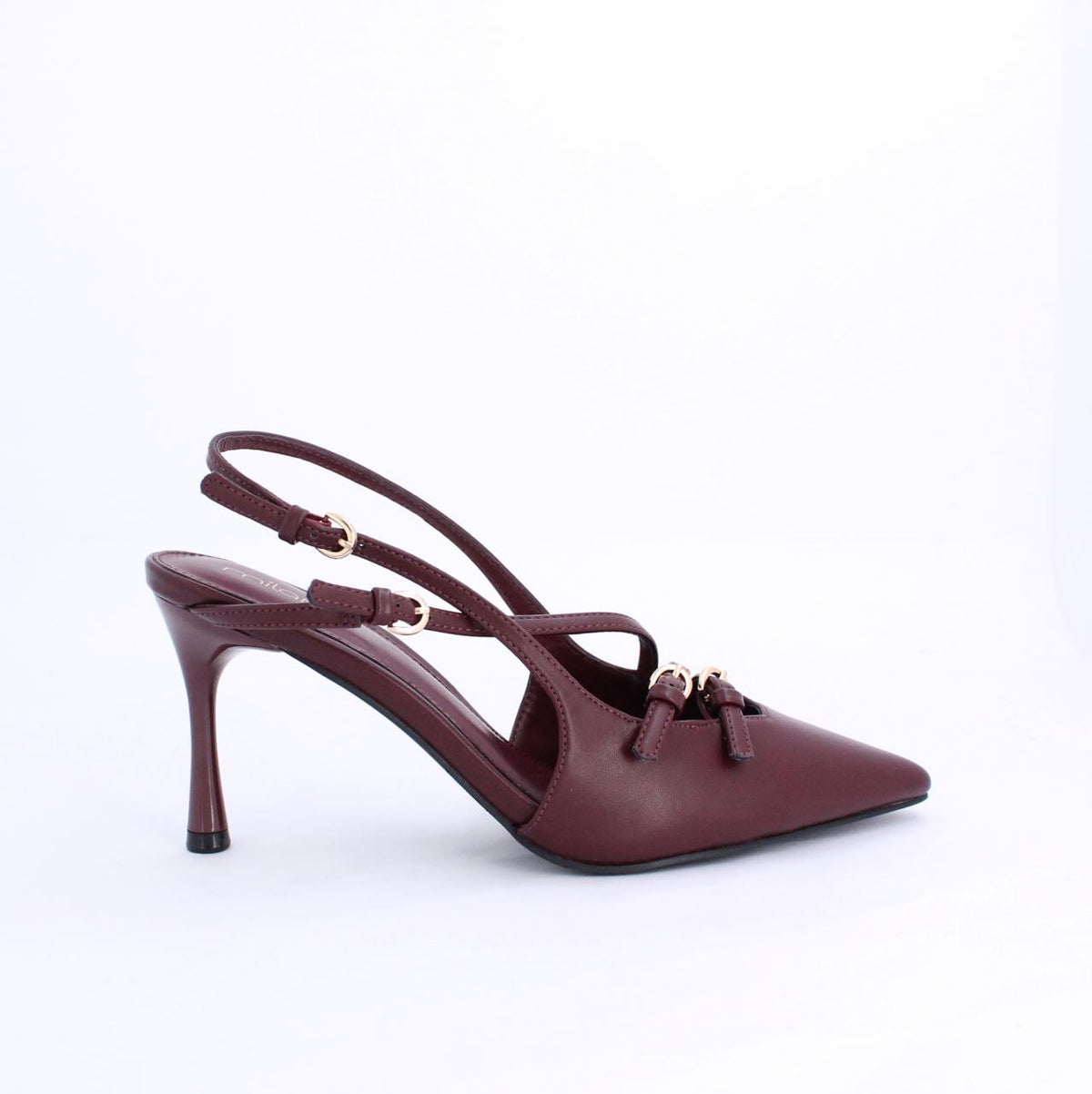 MISHA SLINGBACK - BURGUNDY