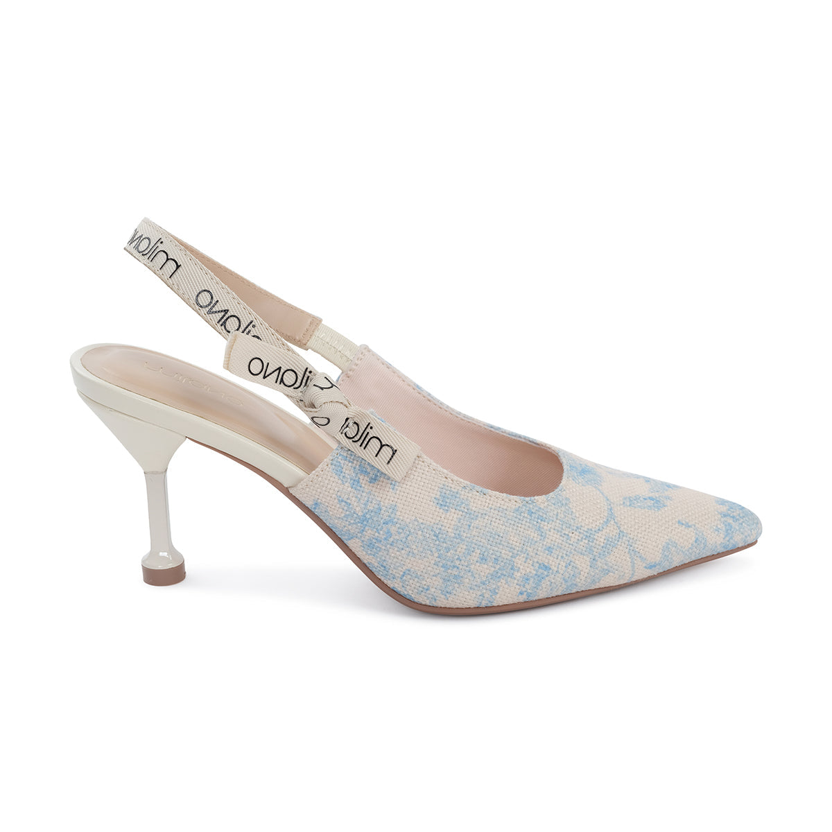 VELISSE Slingback Stilleto Heel - LIGHT BLUE