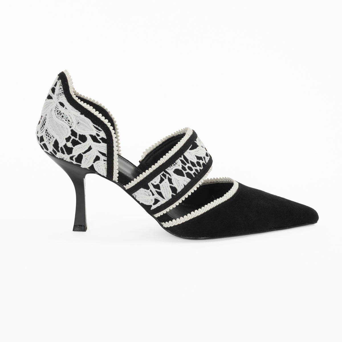 ALESSIA Pump Stilleto Heel - BLACK