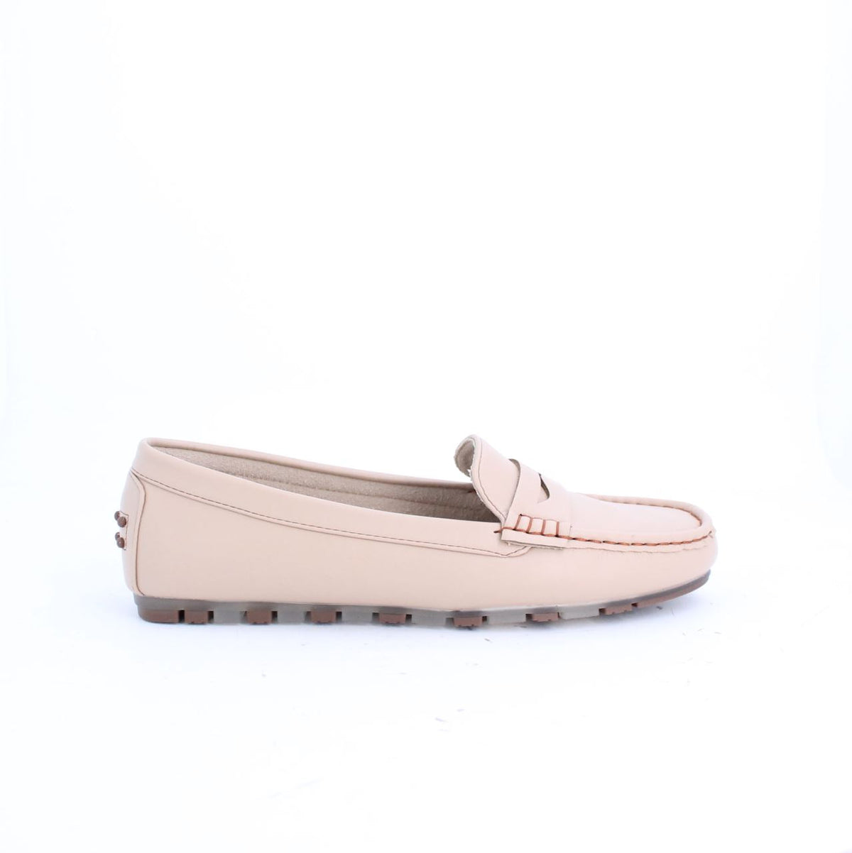 TANYA LOAFERS & MOCCASINS FLATS-NUDE