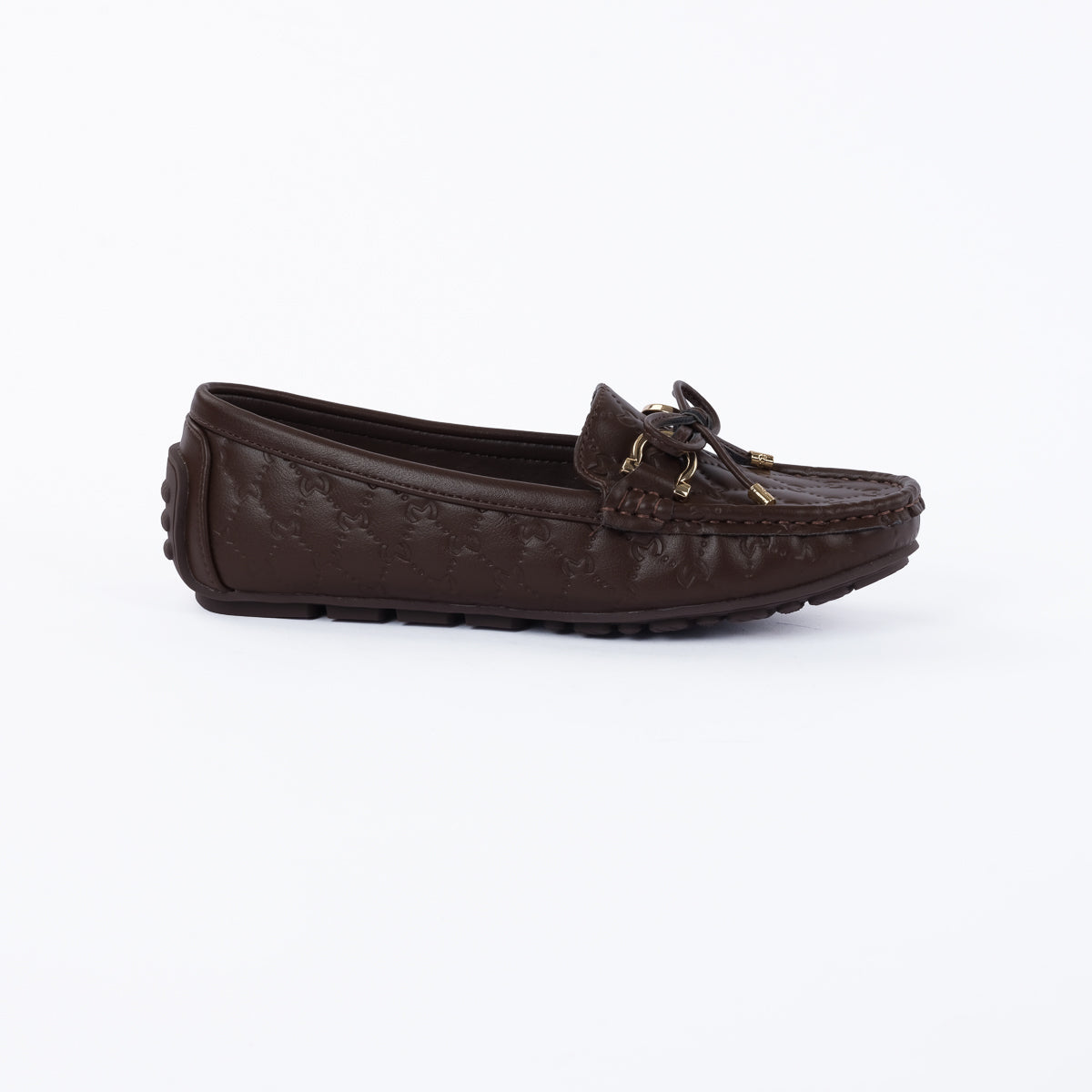 VARDA MOC EMBOSSED-MOCCASINS-DARKBROWN