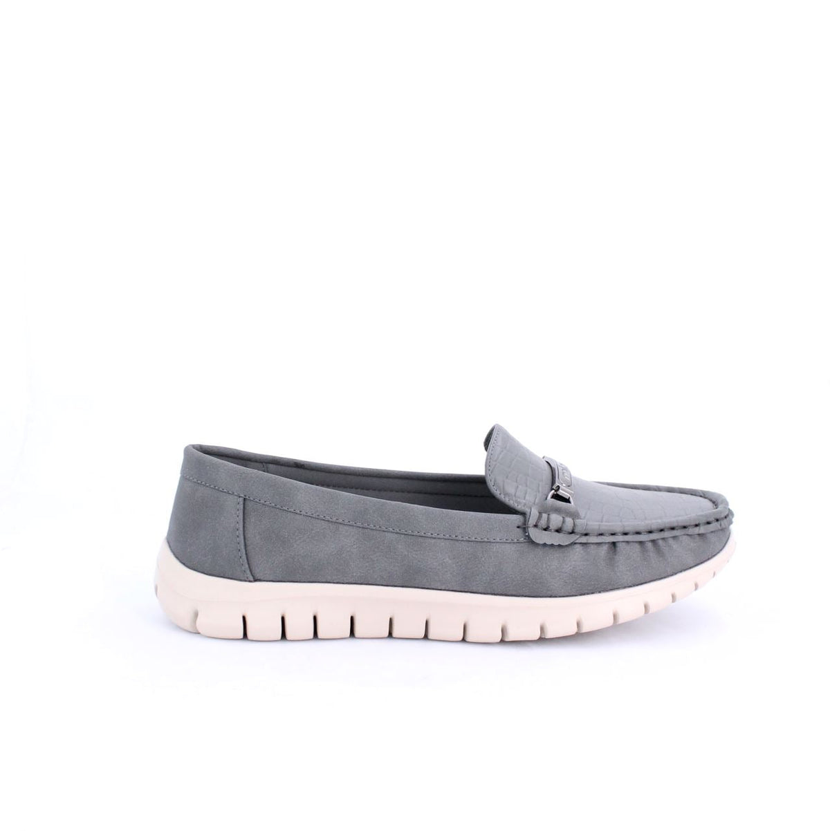 ECOARELLA MOCCASINS - GREY