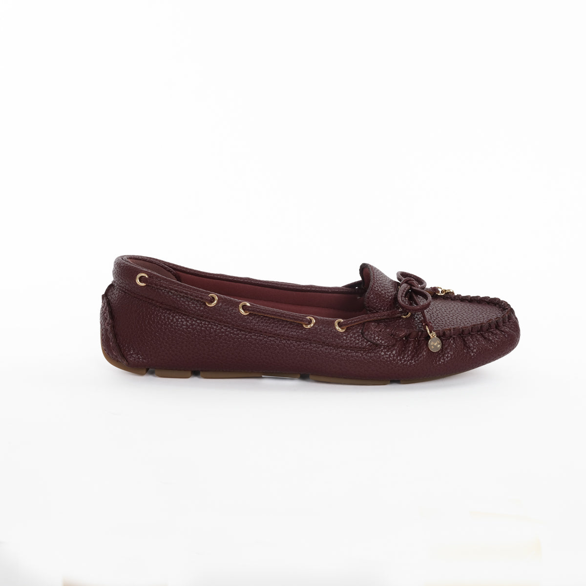 WINFREYY MOCCASINS CLASSIC - BURGUNDY