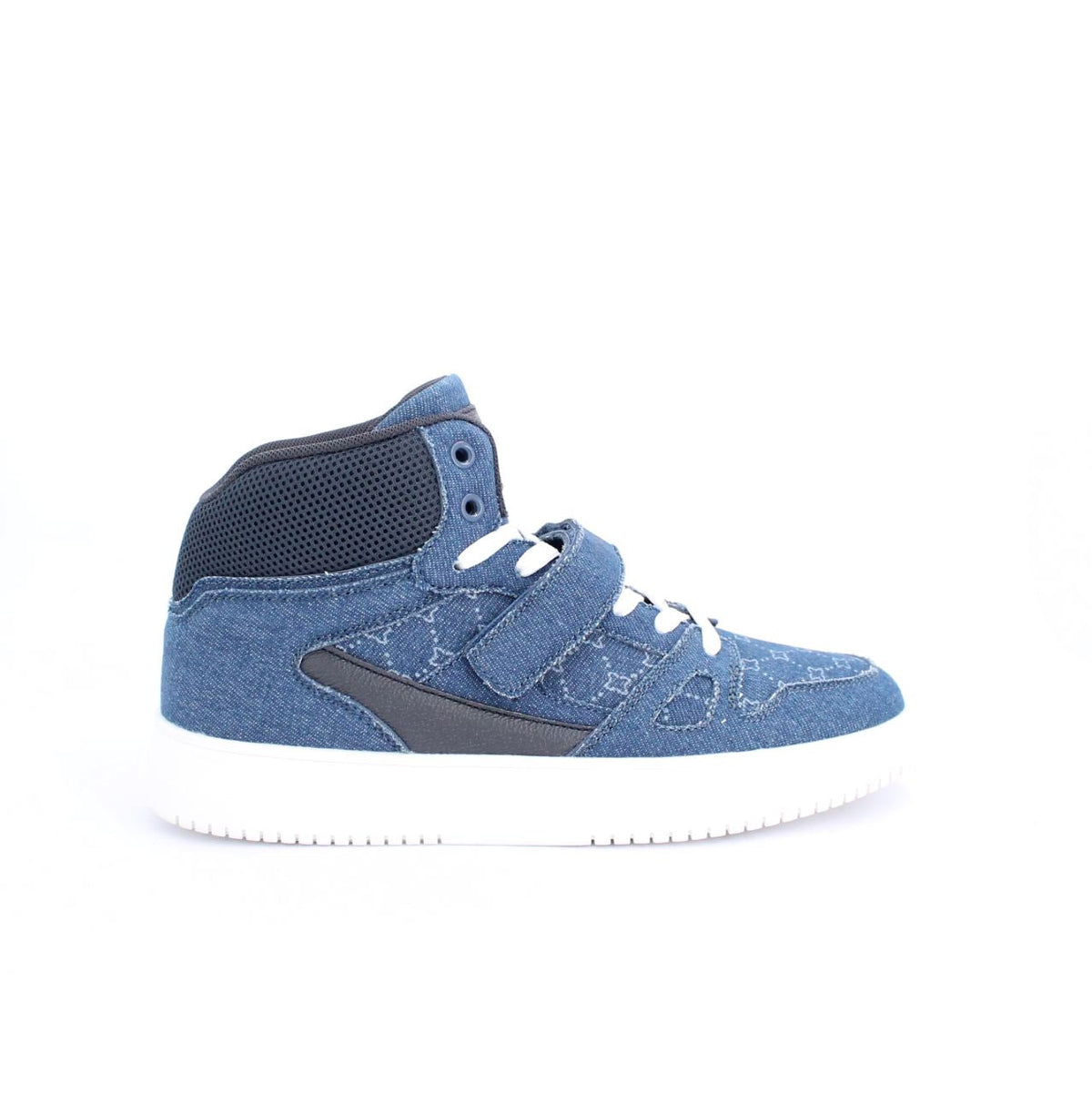 KIMI-HIGH TOP SNEAKER-DENIM BLUE