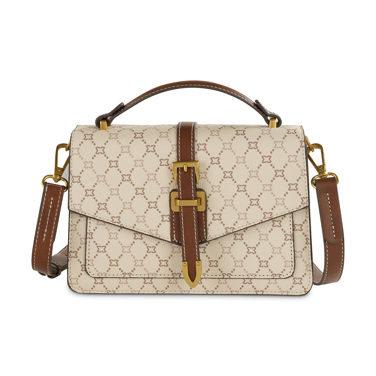 ALICIA SATCHEL- Beige
