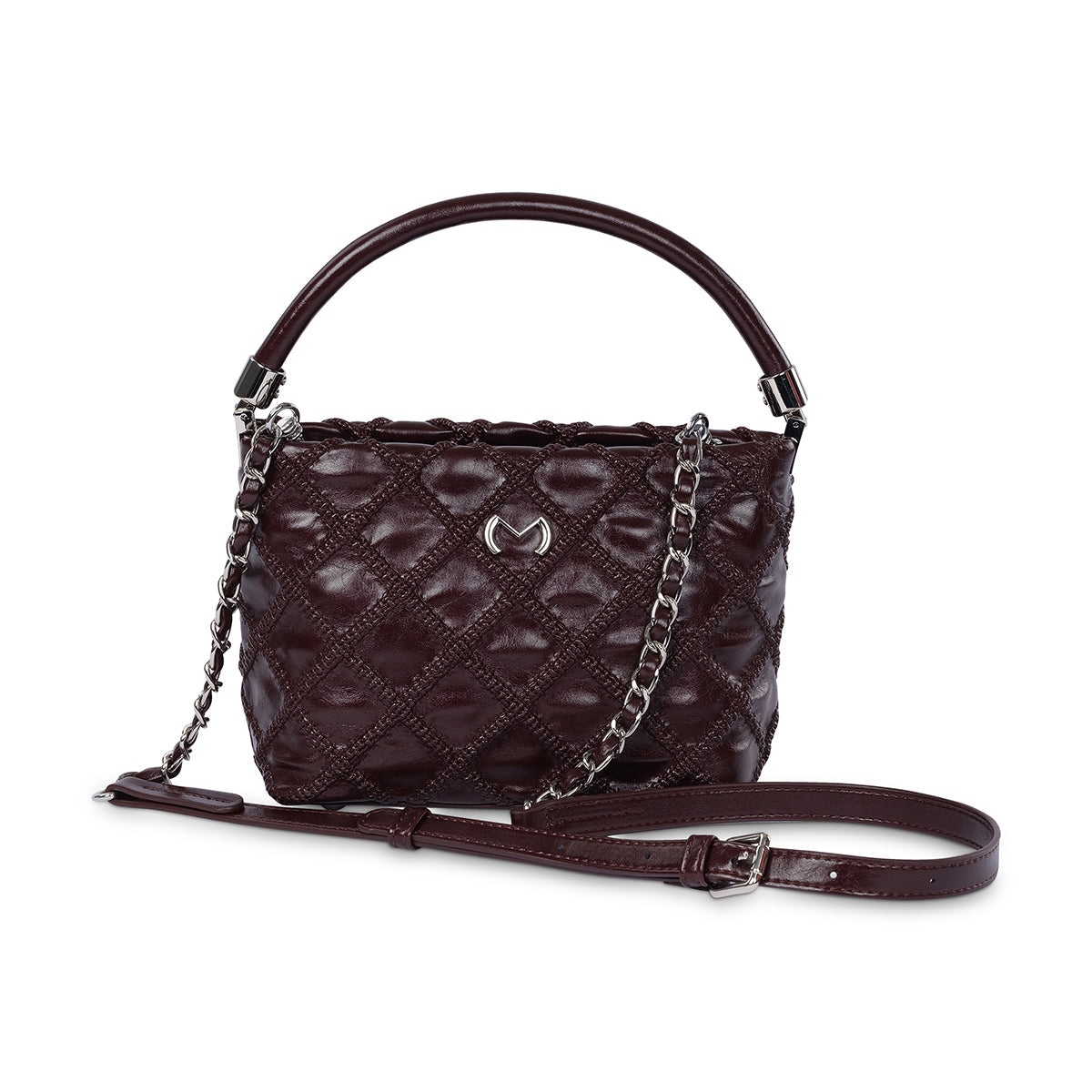 HIMARI MINI TOTE- Burgundy