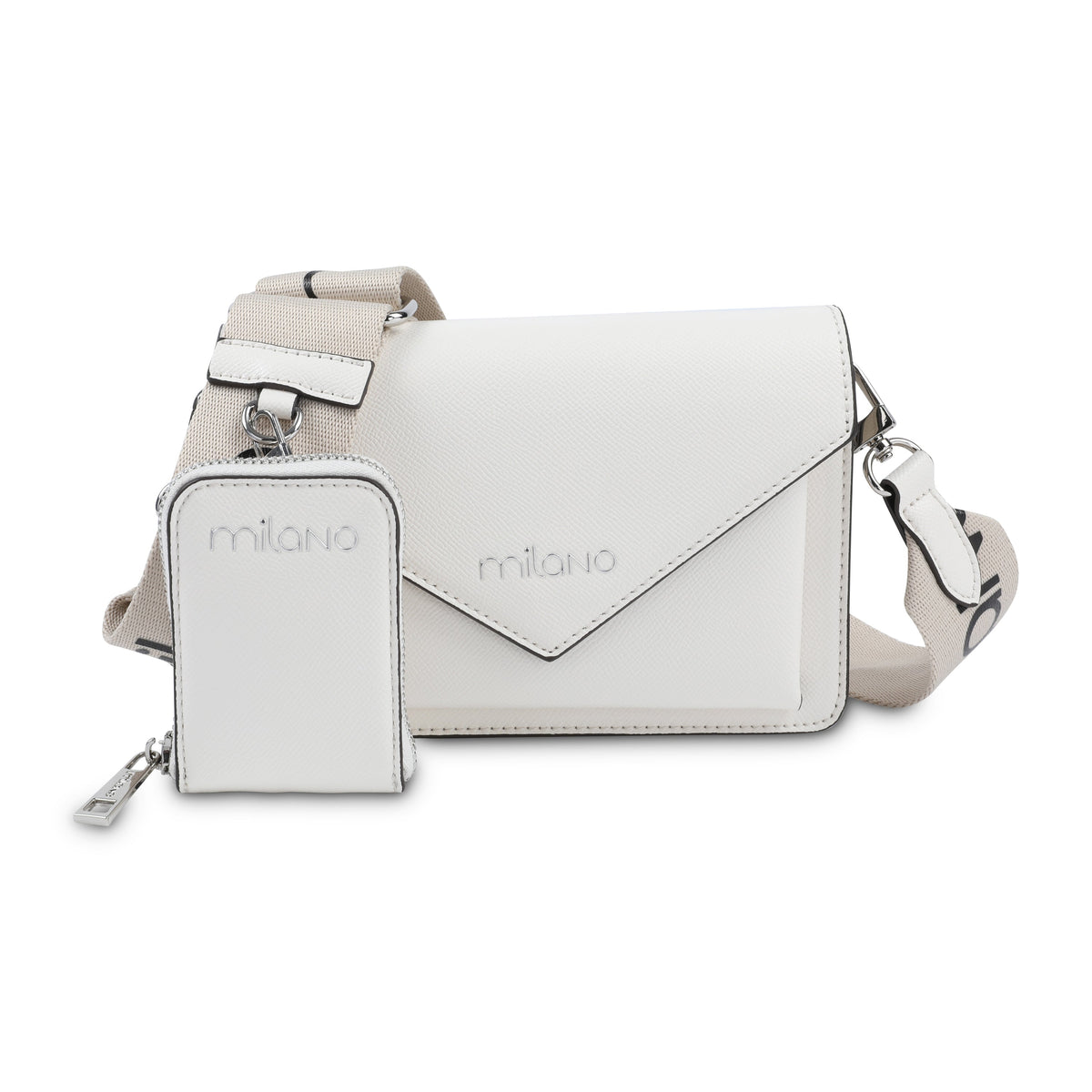 NORA CROSSBODY- WHITE