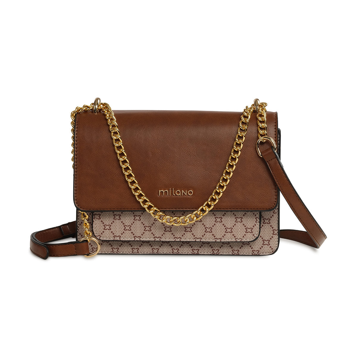 GISA SATCHEL- Brown