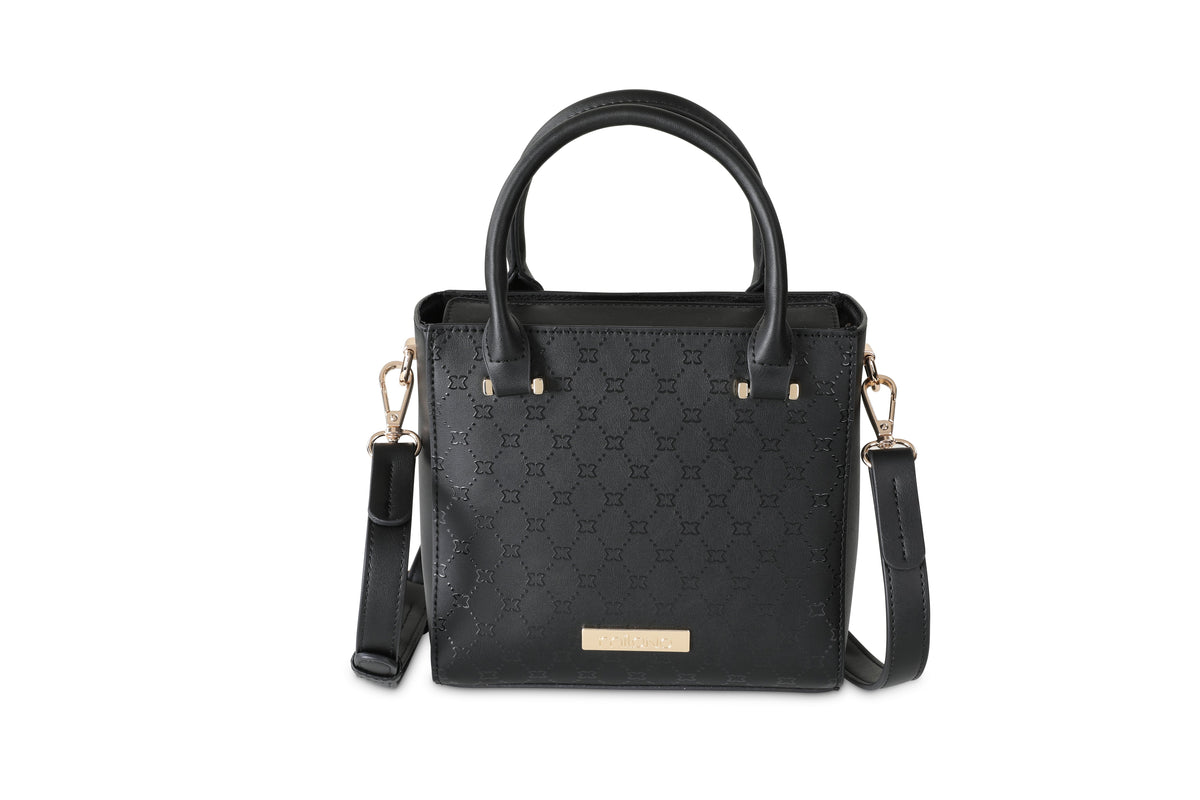 AISHA MINI TOTE- BLACK