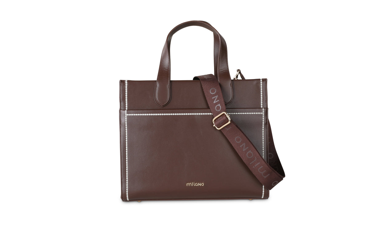 VAZIA TOTE- BROWN