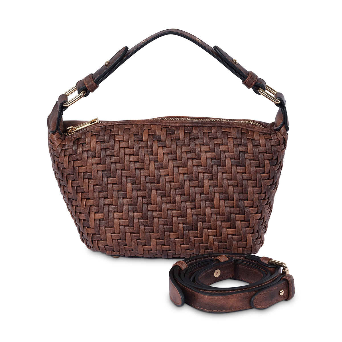 CAREY CROSSBODY- Brown