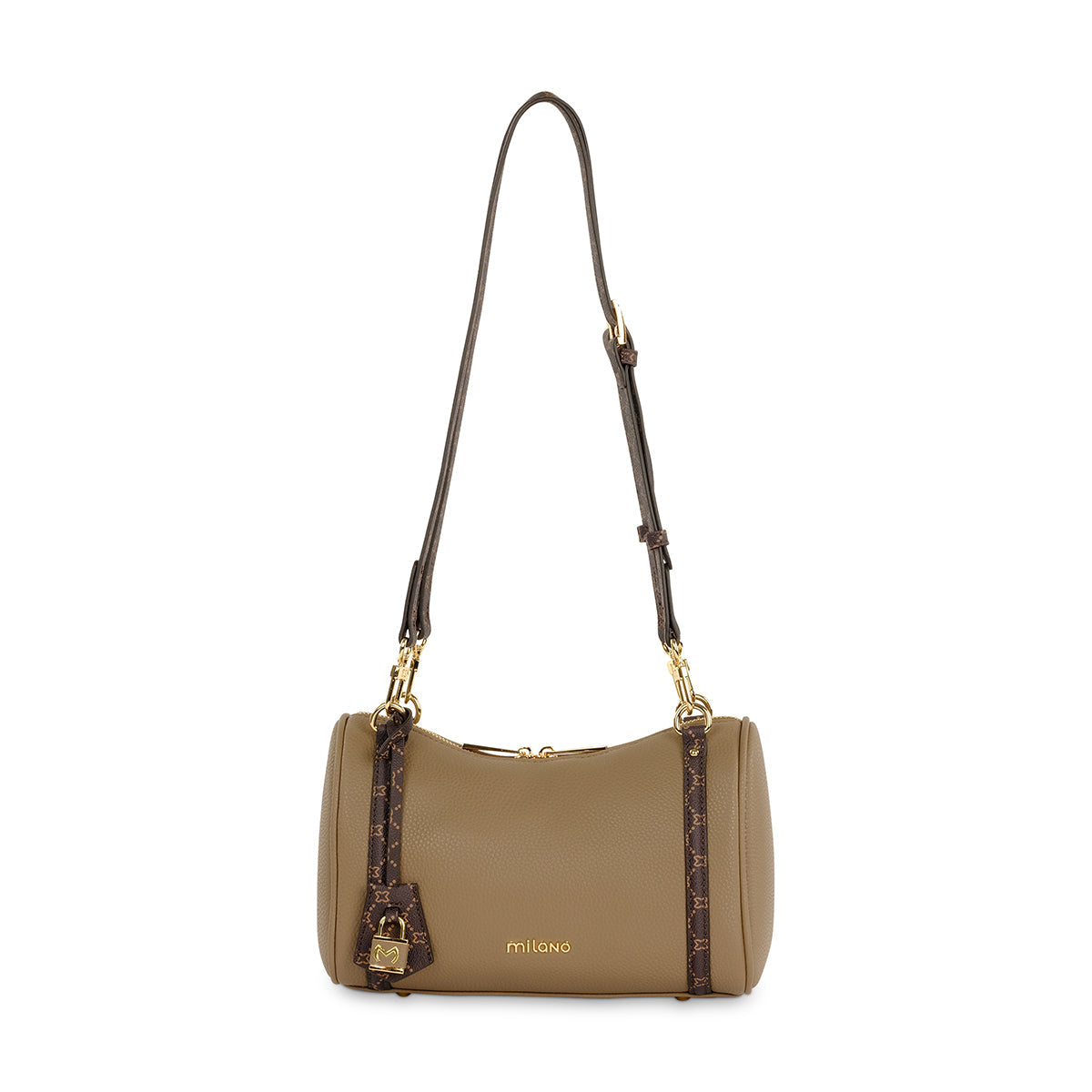 MAXINE SHOULDER  BAG- Taupe