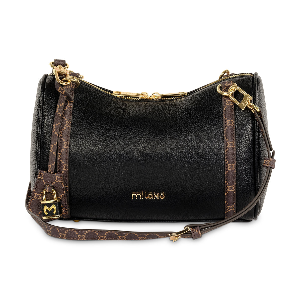 MAXINE SHOULDER  BAG- Black
