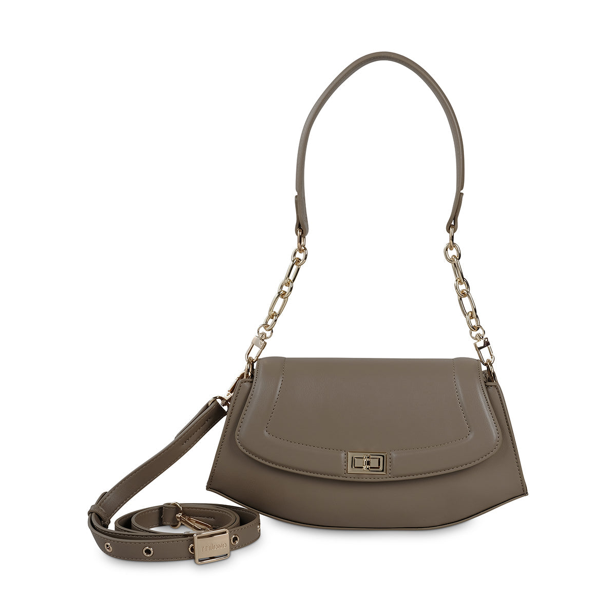 FIONA CROSSBODY- Taupe
