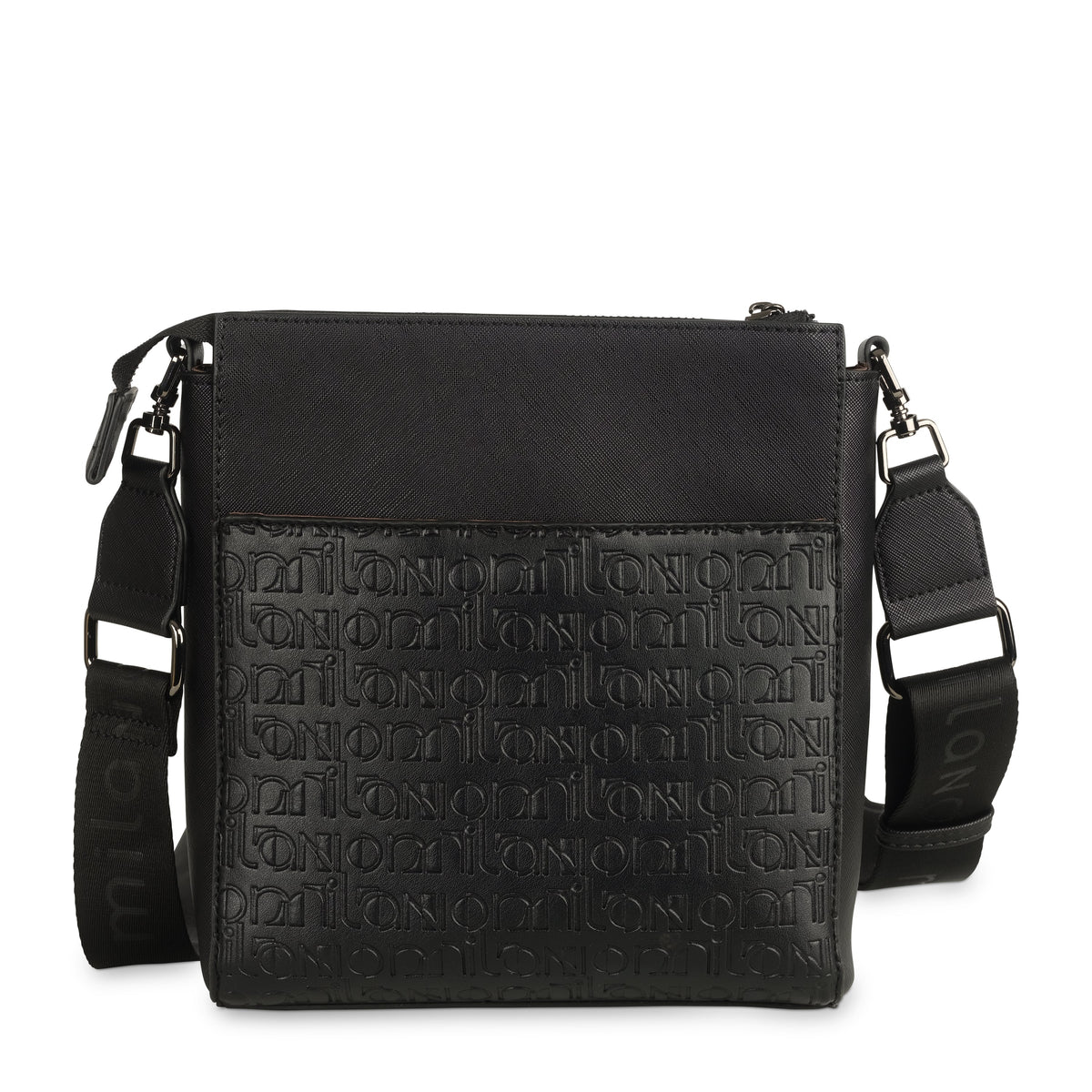 SAMI MESSENGER BAG -  BLACK