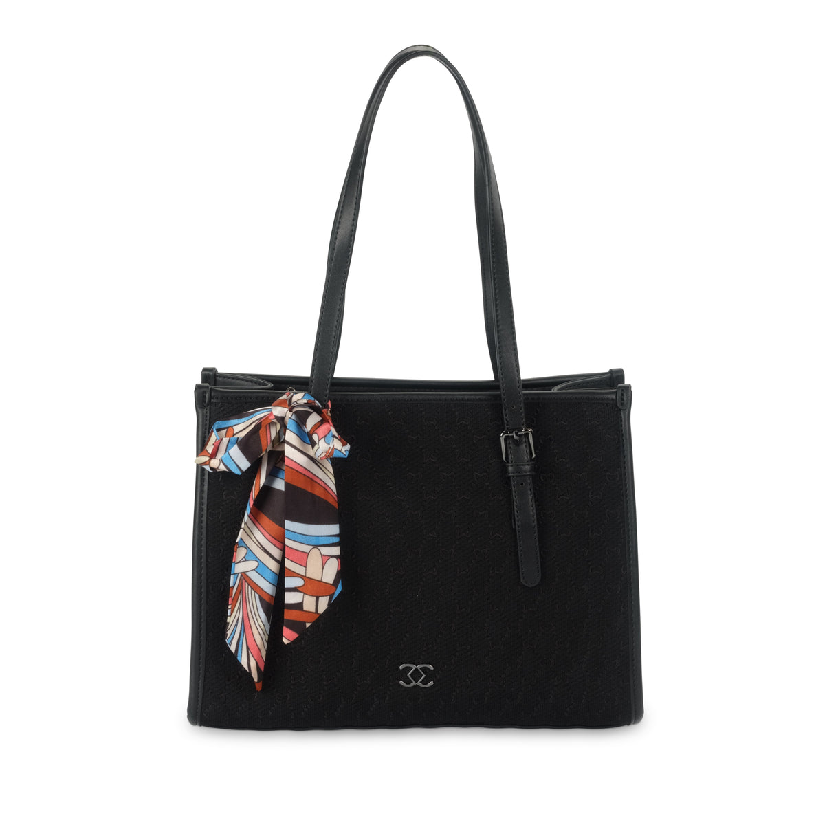 HELENA SHOPPER BAG - BLACK